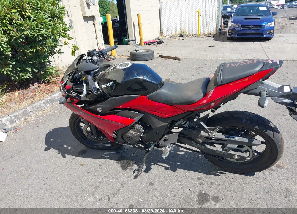 2023 SUZUKI GSX250R VIN: LC6DN11A9P1100100