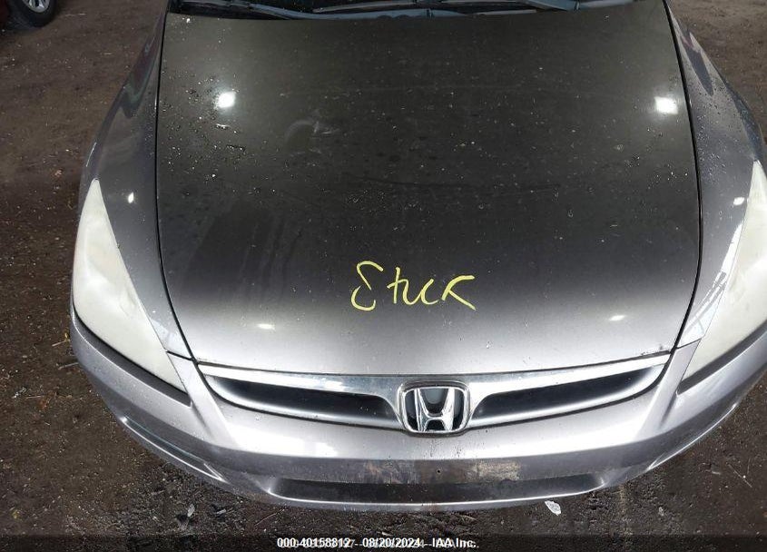 2007 HONDA ACCORD 3.0 EX VIN: 1HGCM66527A077207