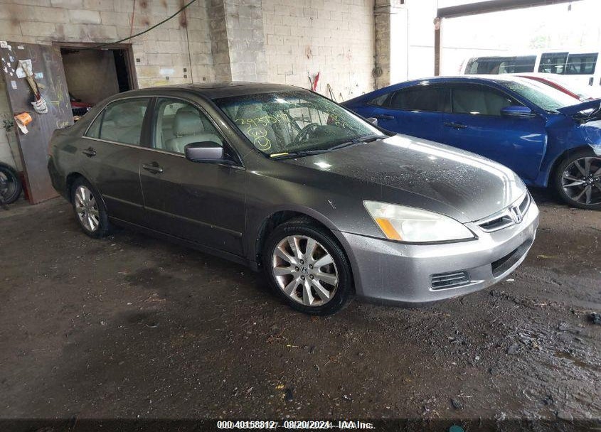 2007 HONDA ACCORD 3.0 EX VIN: 1HGCM66527A077207