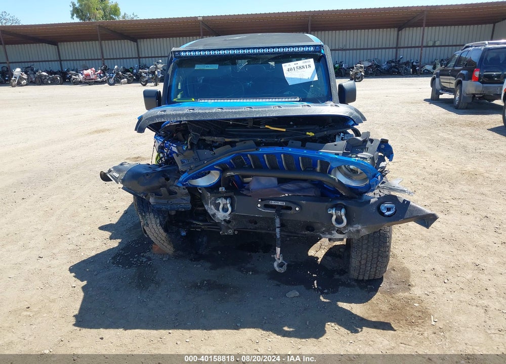 2021 JEEP WRANGLER UNLIMITED SAHARA 4X4 VIN: 1C4HJXEG7MW843629