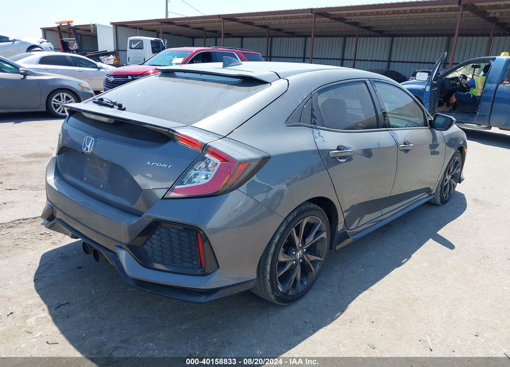 2018 HONDA CIVIC SPORT VIN: SHHFK7H42JU206264