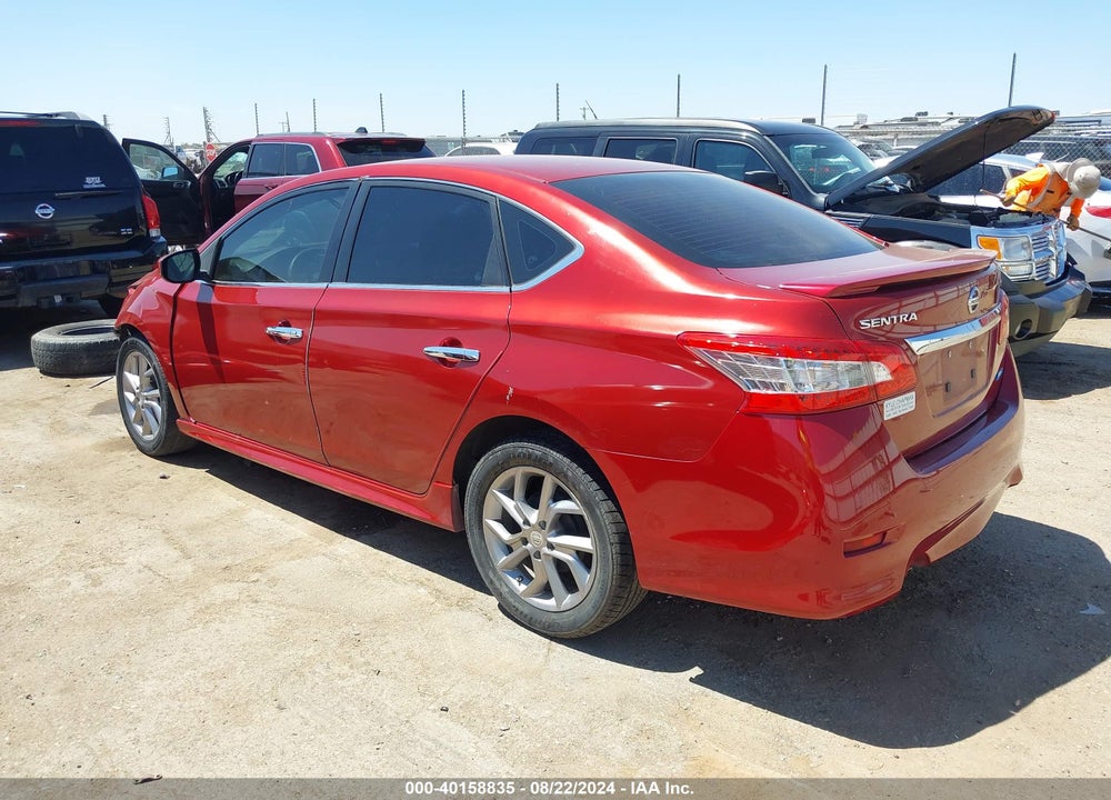 2014 NISSAN SENTRA SR VIN: 3N1AB7AP1EY246090