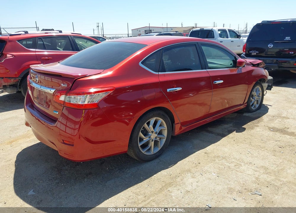 2014 NISSAN SENTRA SR VIN: 3N1AB7AP1EY246090