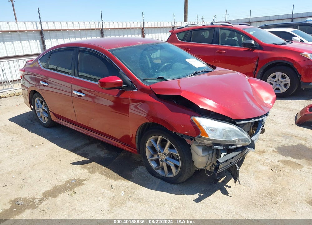 2014 NISSAN SENTRA SR VIN: 3N1AB7AP1EY246090
