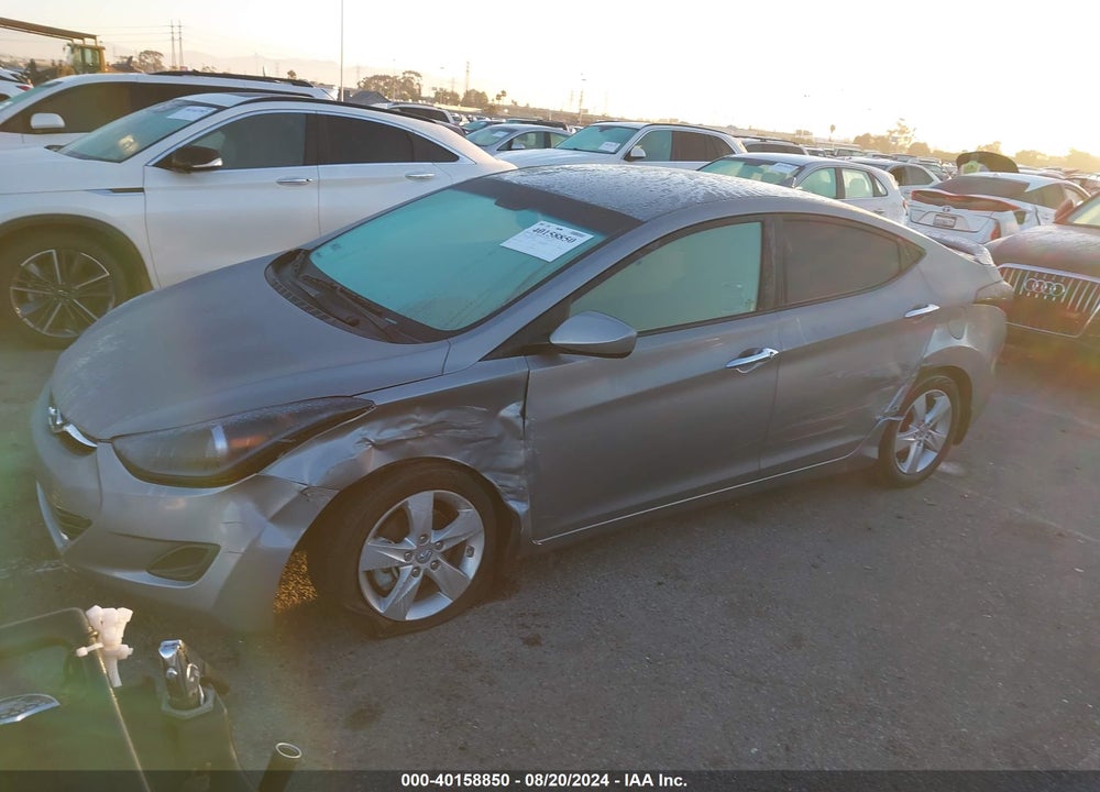 2013 HYUNDAI ELANTRA GLS VIN: KMHDH4AE8DU945767