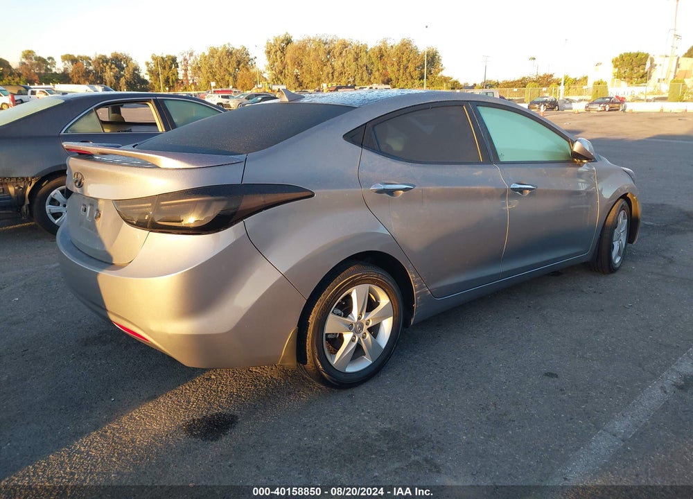 2013 HYUNDAI ELANTRA GLS VIN: KMHDH4AE8DU945767