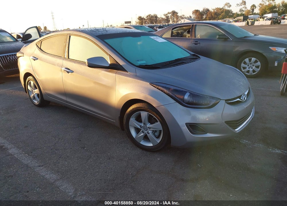 2013 HYUNDAI ELANTRA GLS VIN: KMHDH4AE8DU945767