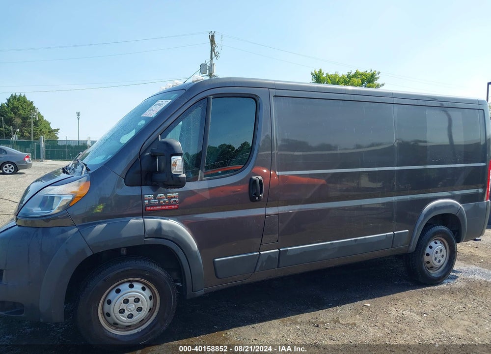 2018 RAM PROMASTER 1500 LOW ROOF 136 WB VIN: 3C6TRVAG1JE145267