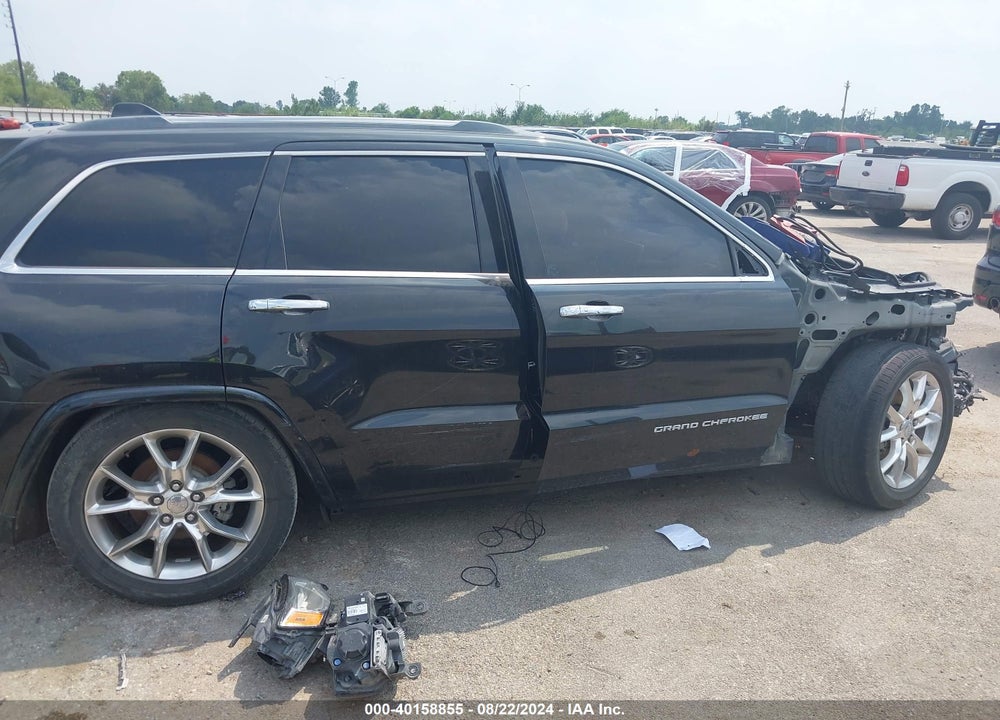 2015 CHEROKEE JEEP GRAND  OVERLAND VIN: 1C4RJFCGXFC607806