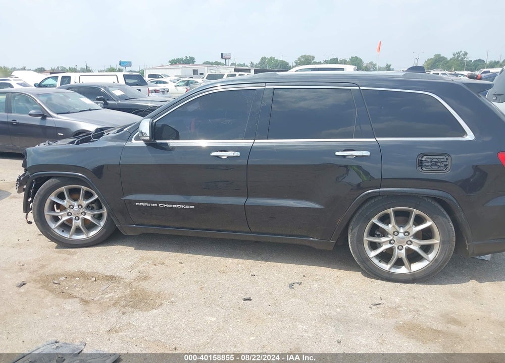 2015 CHEROKEE JEEP GRAND  OVERLAND VIN: 1C4RJFCGXFC607806