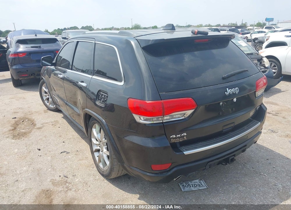 2015 CHEROKEE JEEP GRAND  OVERLAND VIN: 1C4RJFCGXFC607806