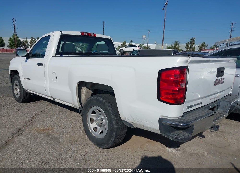 2018 CHEVROLET SILVERADO 1500 WT VIN: 1GCNCNEC6JZ907149