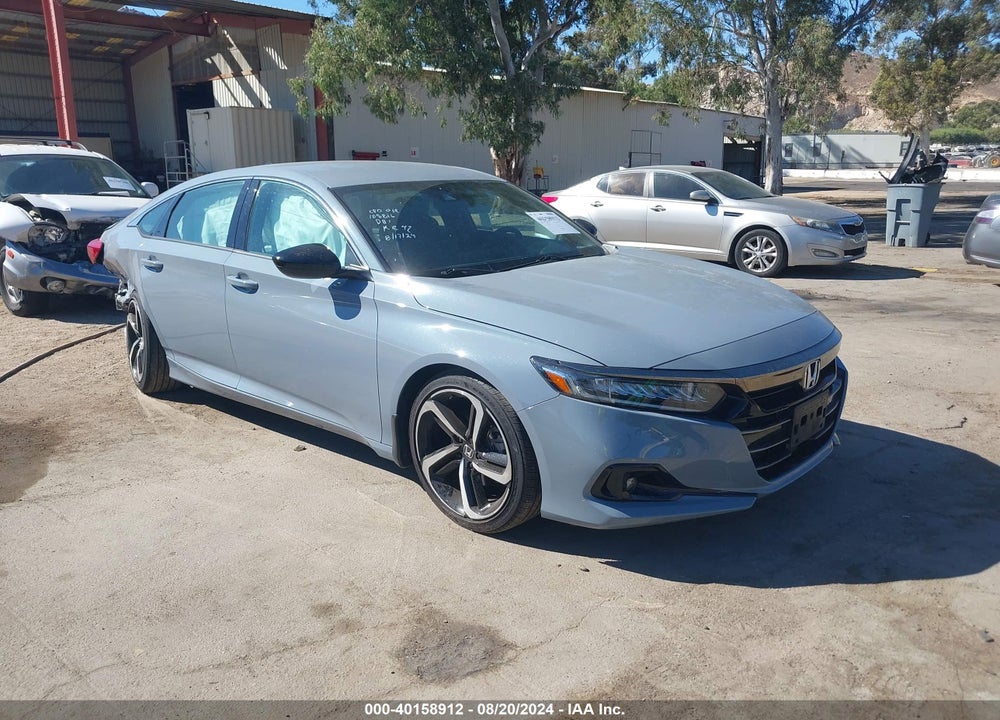 2022 HONDA ACCORD SPORT VIN: 1HGCV1F38NA080494