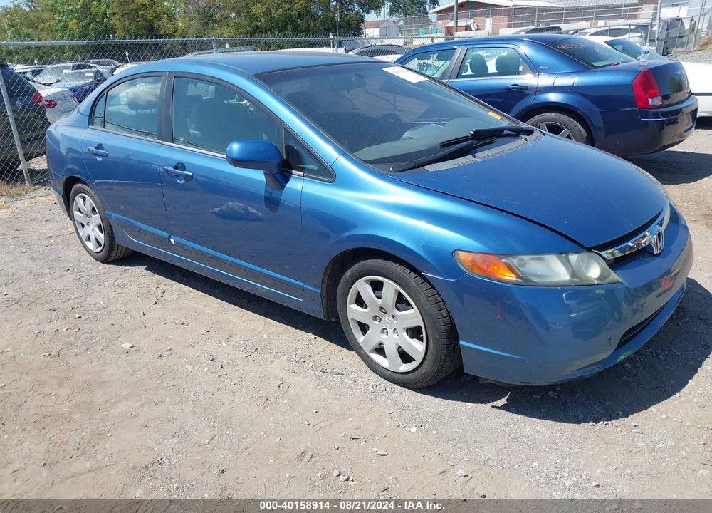 2007 HONDA CIVIC LX VIN: 1HGFA16597L048171