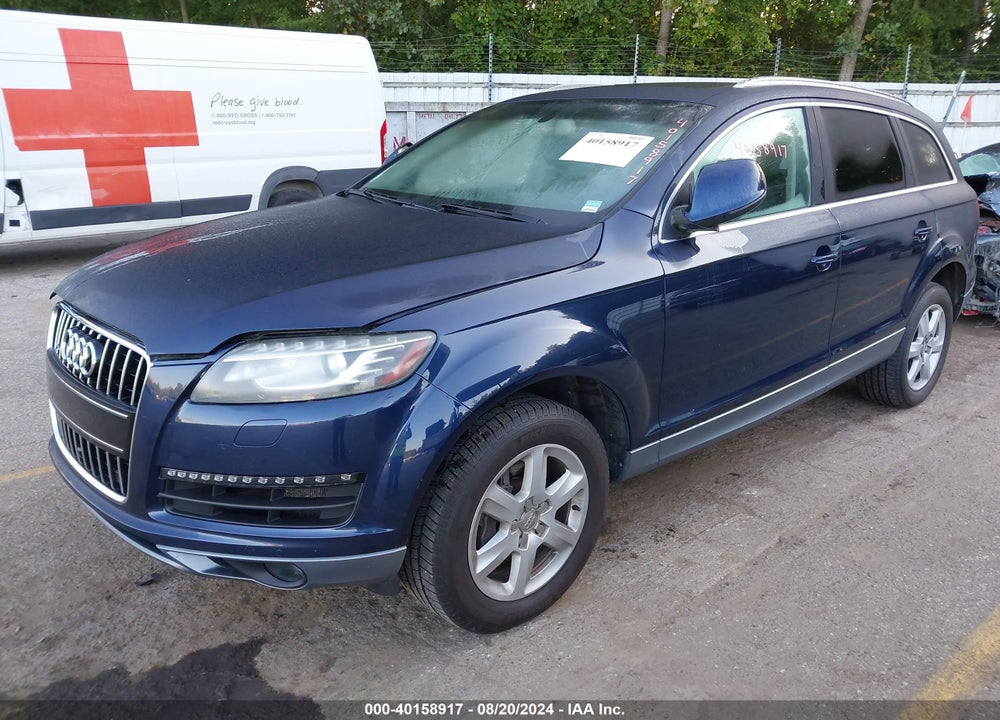 2014 AUDI Q7 3.0T PREMIUM VIN: WA1LGAFE6ED010527