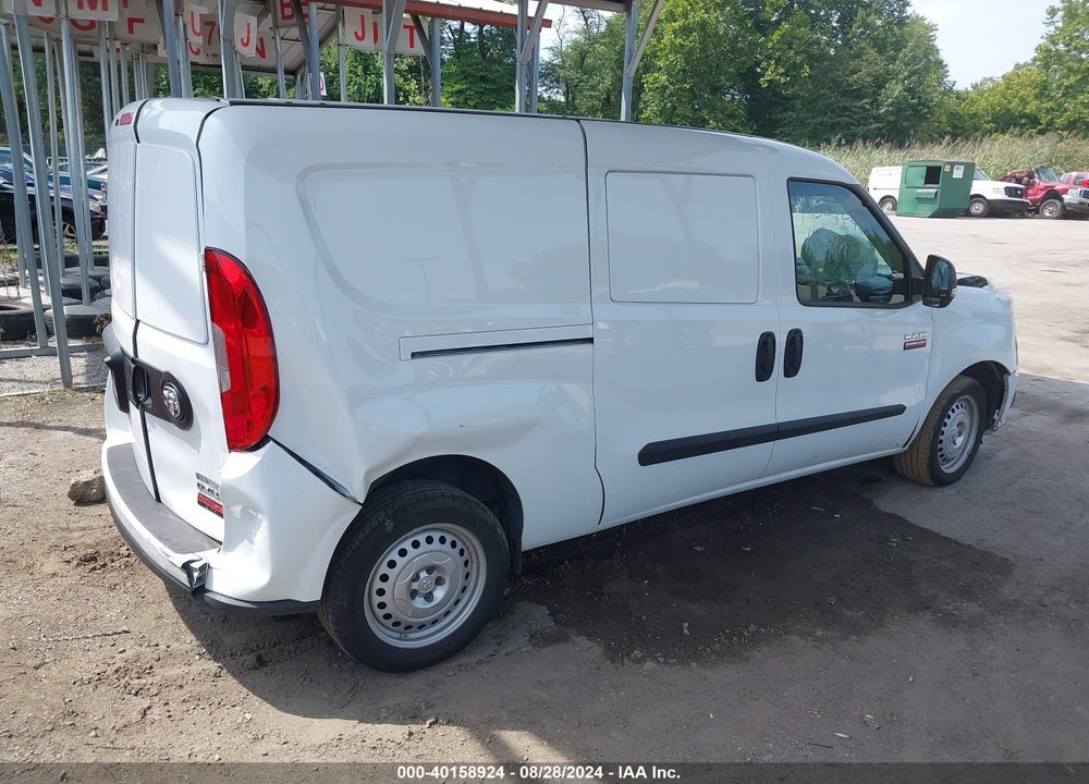 2022 RAM PROMASTER CITY CARGO VAN VIN: ZFBHRFAB3N6W48435