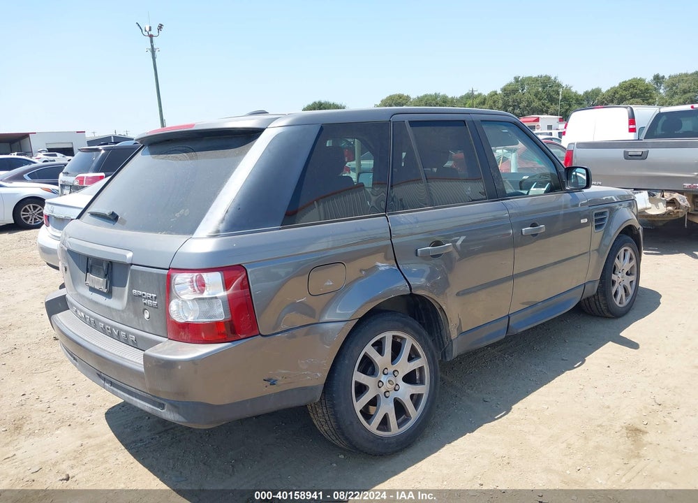 2009 LAND ROVER RANGE ROVER SPORT HSE VIN: SALSK25439A197269
