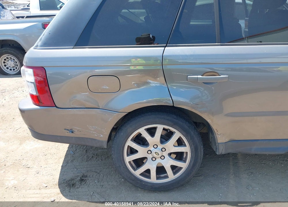 2009 LAND ROVER RANGE ROVER SPORT HSE VIN: SALSK25439A197269