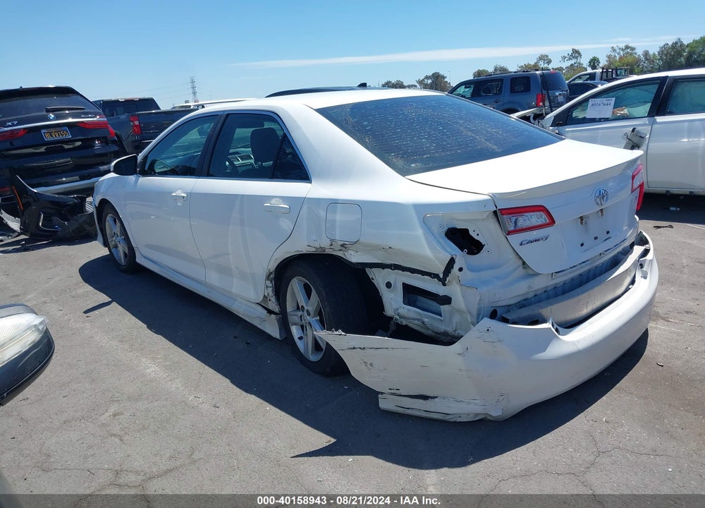 2013 TOYOTA CAMRY SE VIN: 4T1BF1FK9DU226912