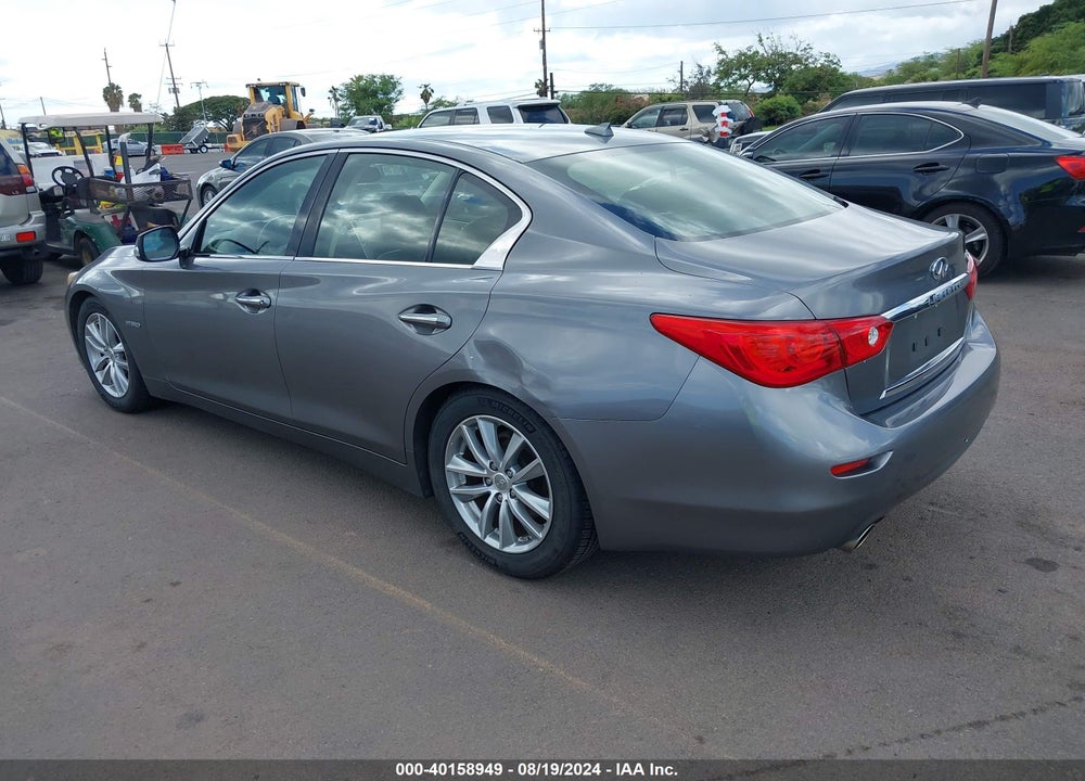 2014 INFINITI Q50 HYBRID PREMIUM VIN: JN1AV7AP4EM691739