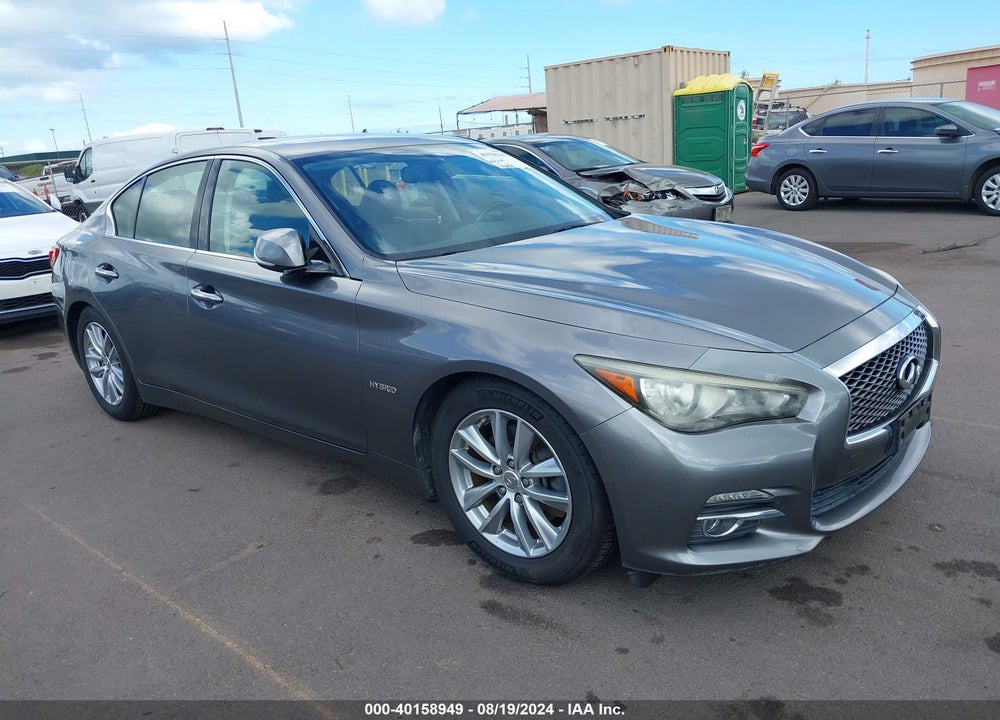 2014 INFINITI Q50 HYBRID PREMIUM VIN: JN1AV7AP4EM691739