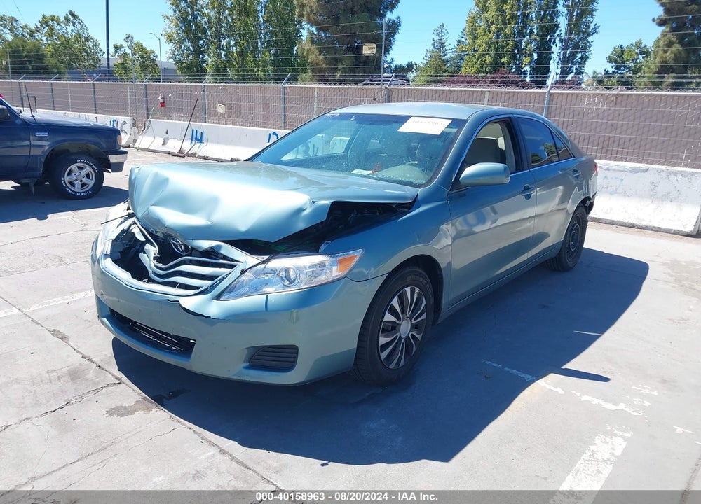 2010 TOYOTA CAMRY LE VIN: 4T4BF3EK6AR021434