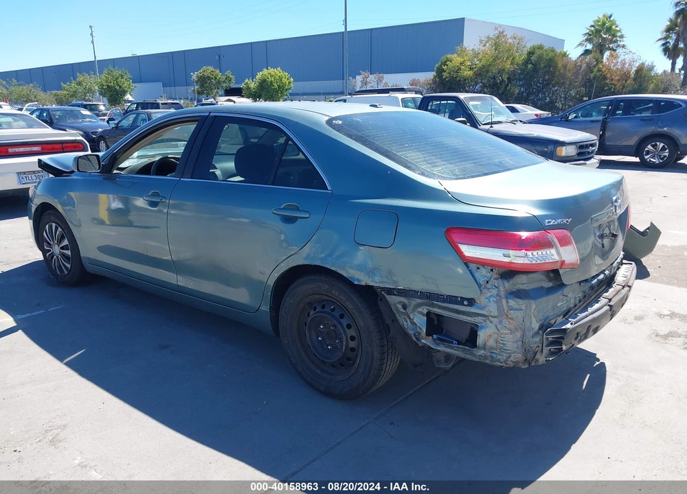2010 TOYOTA CAMRY LE VIN: 4T4BF3EK6AR021434