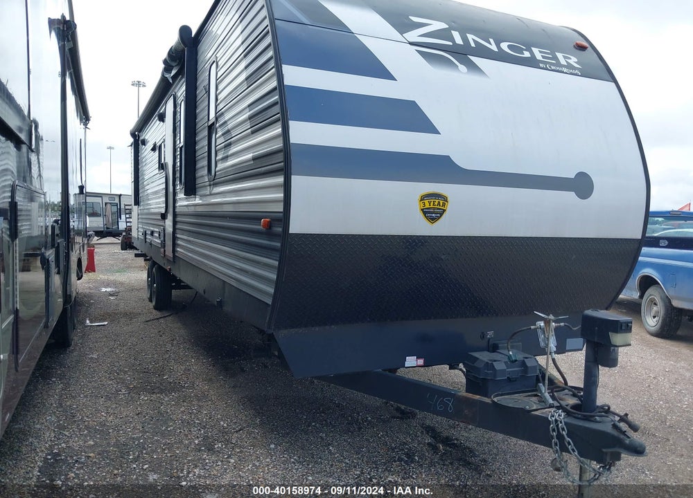 2021 KEYSTONE RV ZINGER VIN: 4YDT34026MS370468