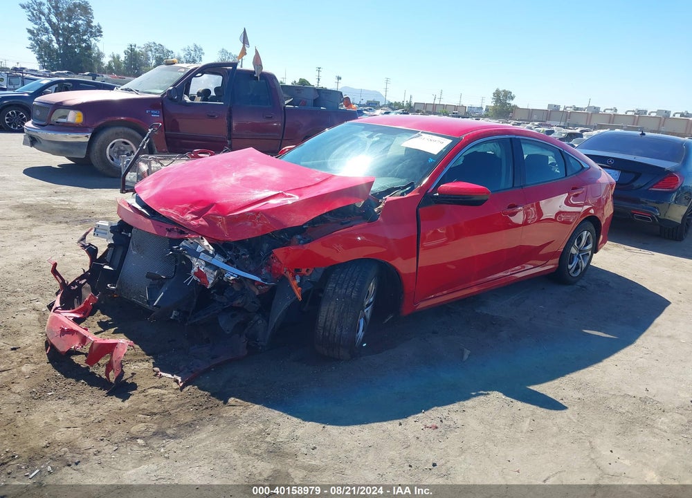 2018 HONDA CIVIC LX VIN: 2HGFC2F50JH515336