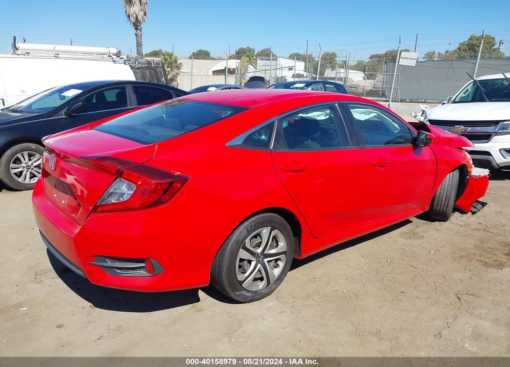 2018 HONDA CIVIC LX VIN: 2HGFC2F50JH515336