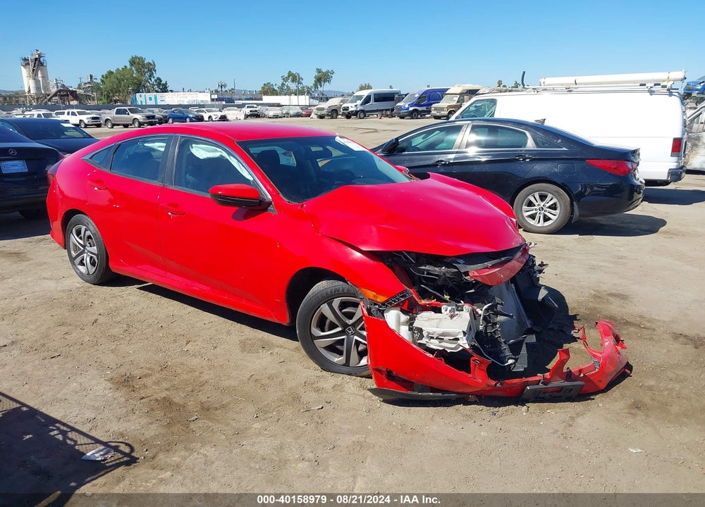 2018 HONDA CIVIC LX VIN: 2HGFC2F50JH515336