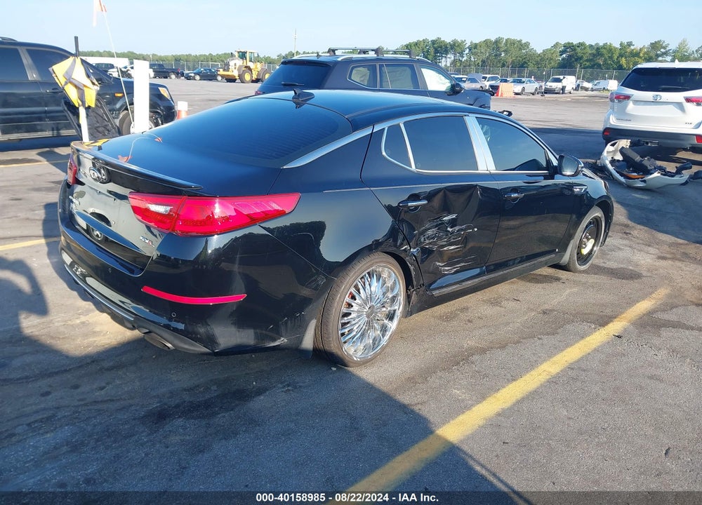 2015 KIA OPTIMA SXL TURBO VIN: 5XXGR4A68FG398936