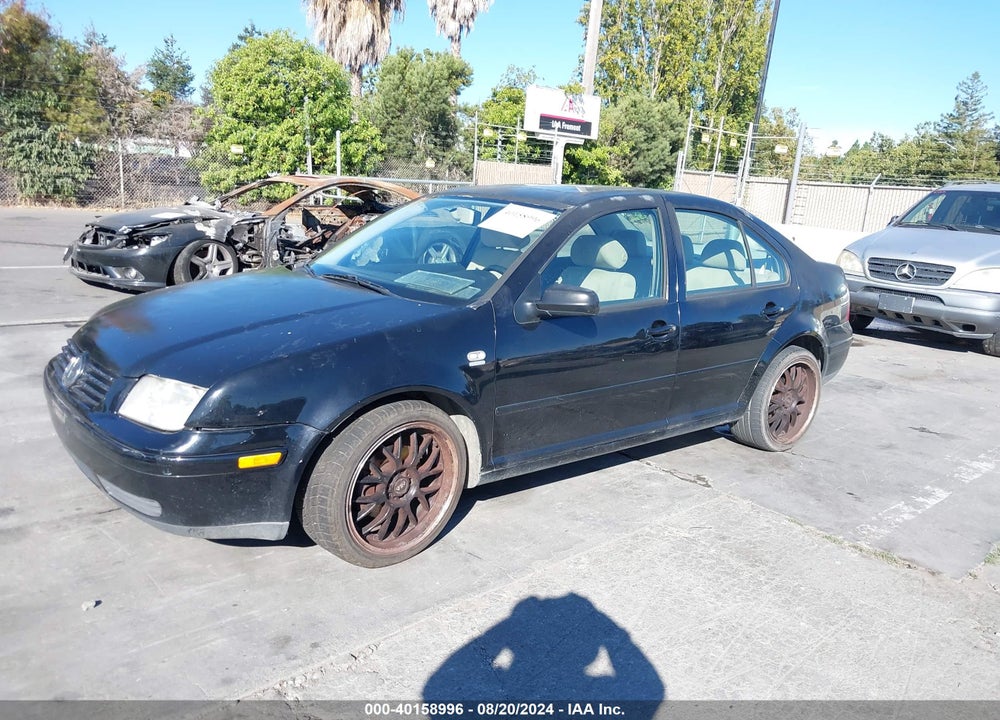 2001 VOLKSWAGEN JETTA GLS 1.8L TURBO VIN: 3VWSD69M41M126749