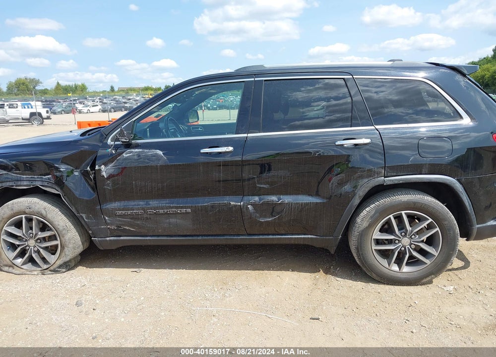 2017 JEEP GRAND CHEROKEE LIMITED 4X4 VIN: 1C4RJFBGXHC885464
