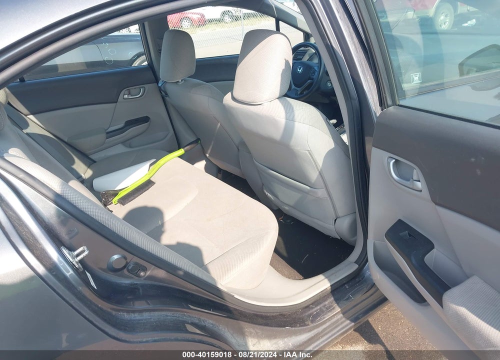 2012 HONDA CIVIC LX VIN: 19XFB2F51CE012348