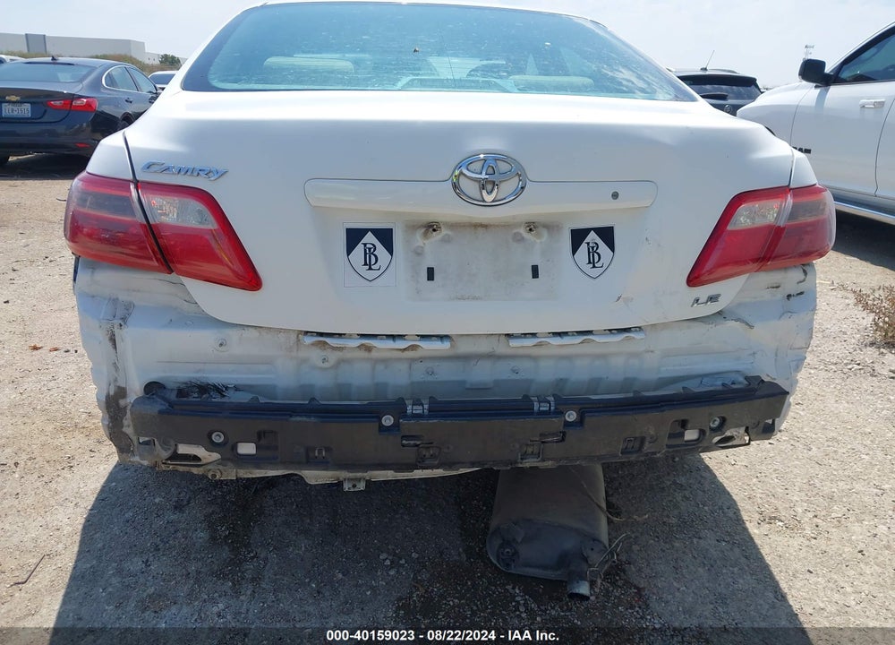 2007 TOYOTA CAMRY LE VIN: 4T1BE46K97U662863