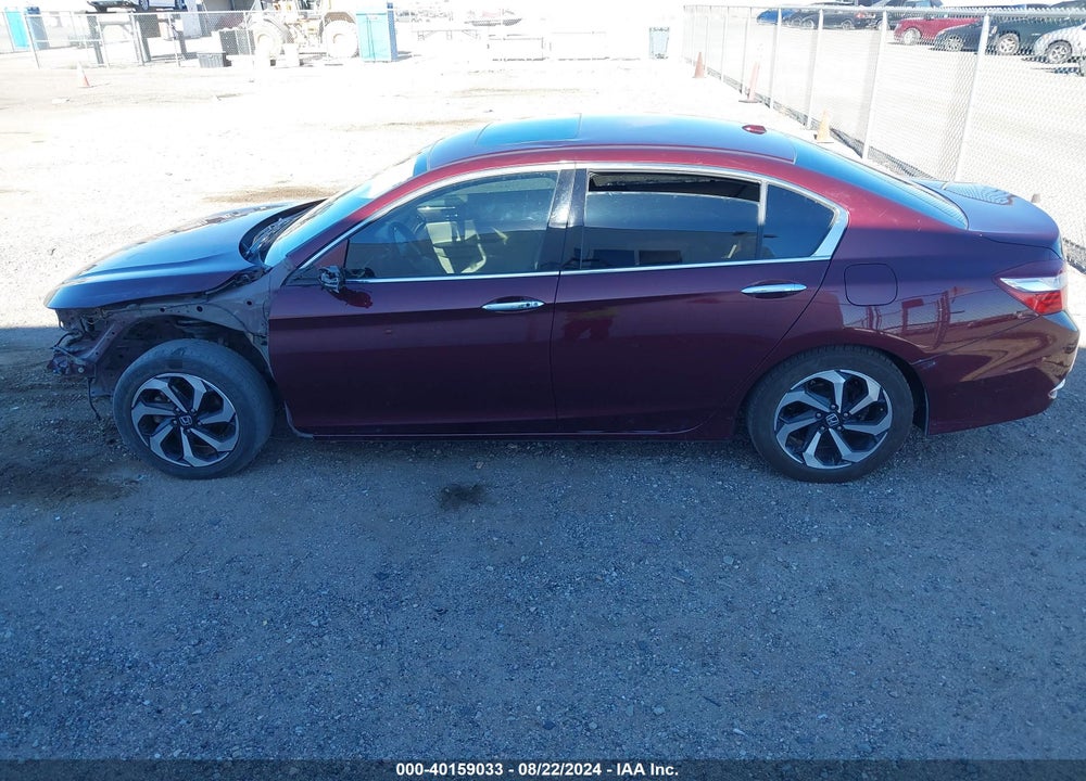 2017 HONDA ACCORD EX-L V6 VIN: 1HGCR3F83HA004052