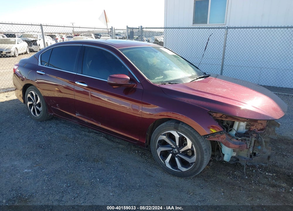 2017 HONDA ACCORD EX-L V6 VIN: 1HGCR3F83HA004052