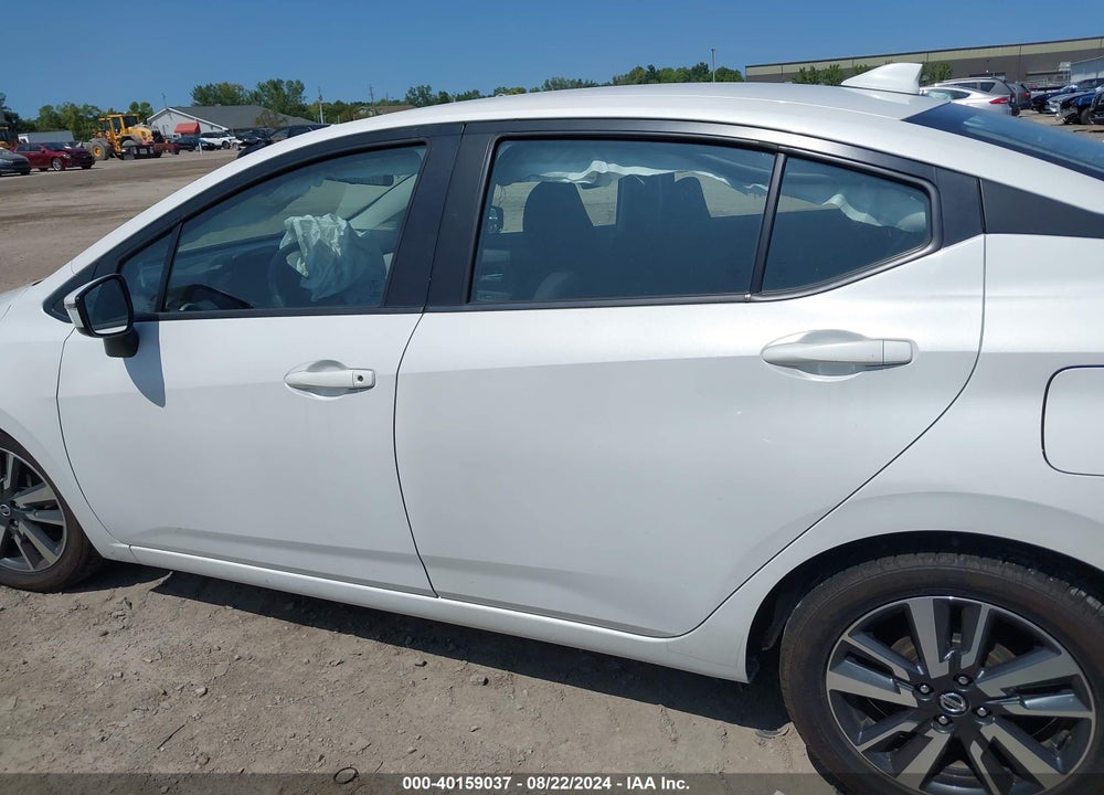 2021 NISSAN VERSA SV XTRONIC CVT VIN: 3N1CN8EV4ML891777