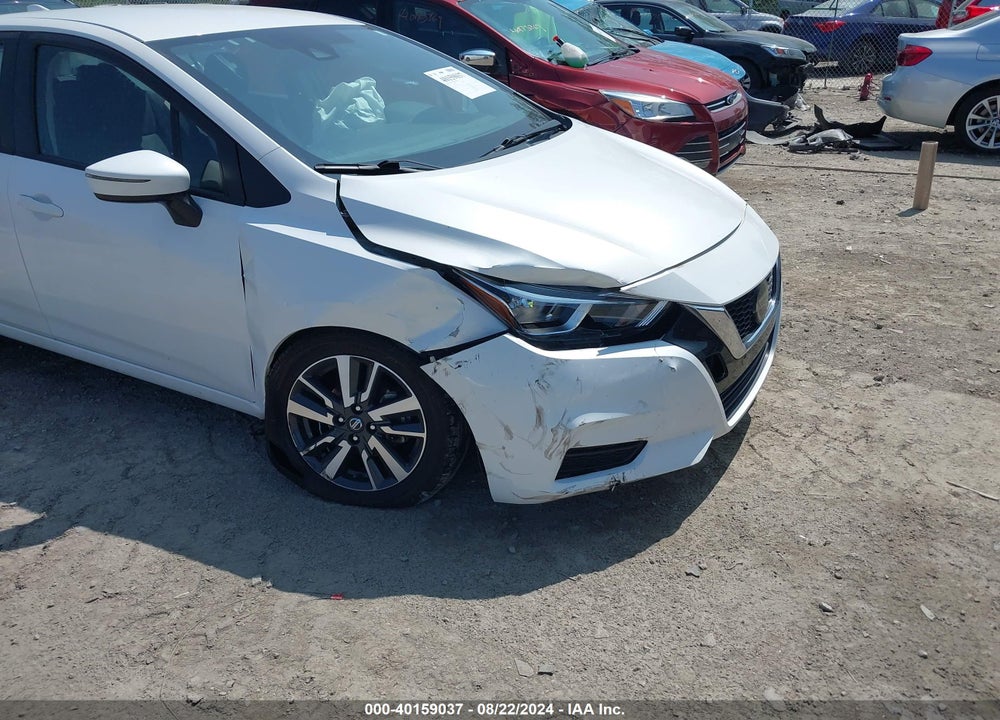 2021 NISSAN VERSA SV XTRONIC CVT VIN: 3N1CN8EV4ML891777