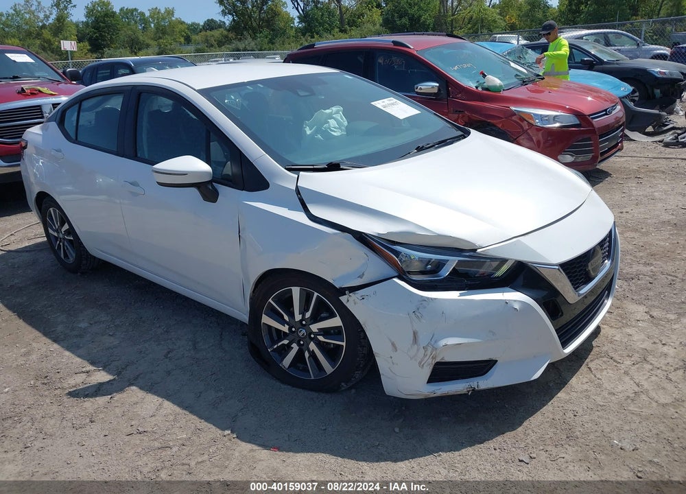 2021 NISSAN VERSA SV XTRONIC CVT VIN: 3N1CN8EV4ML891777