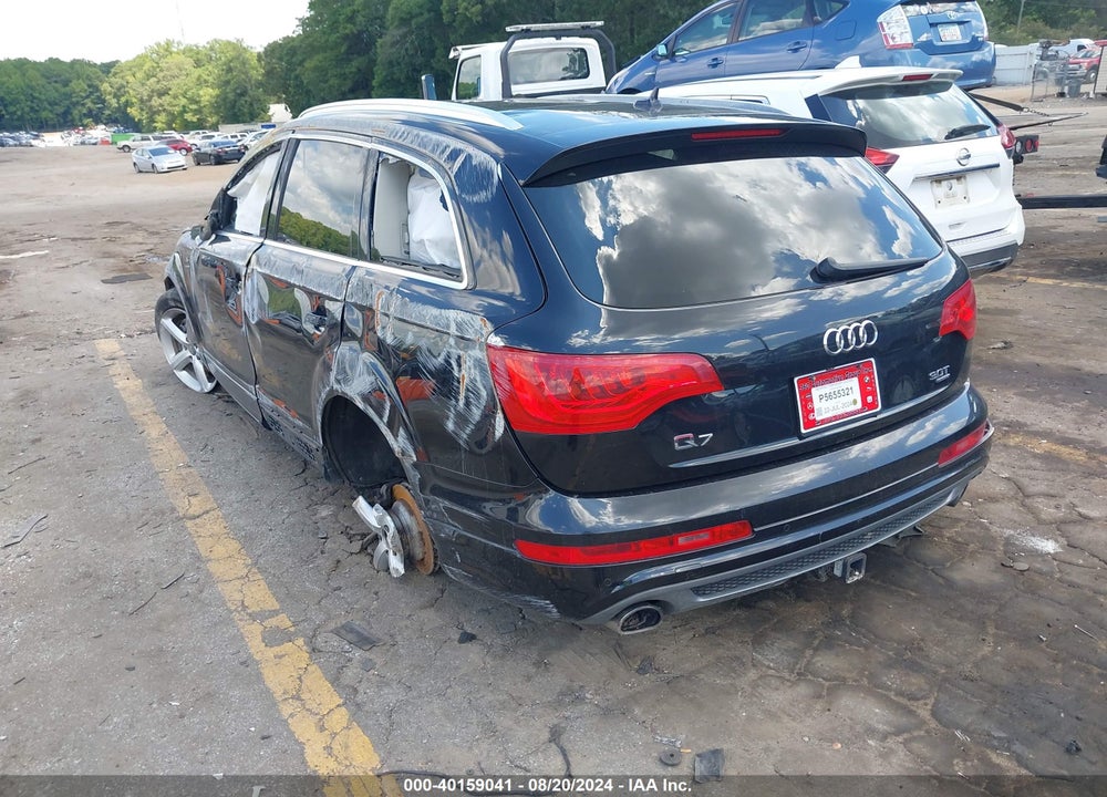 2014 AUDI Q7 3.0T S LINE PRESTIGE VIN: WA1DGAFE7ED004689