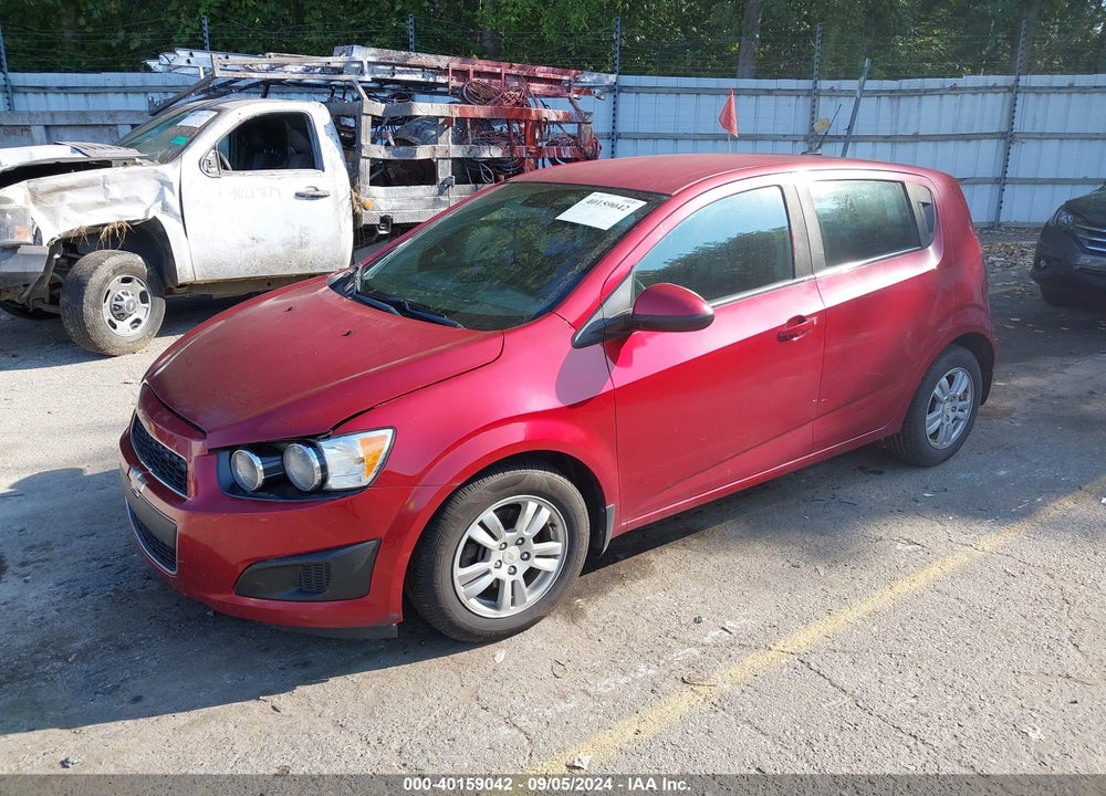 2012 CHEVROLET SONIC 2LT VIN: 1G1JC6SB7C4194206
