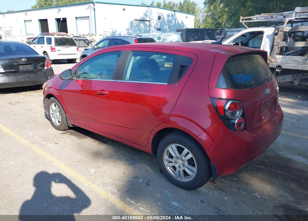 2012 CHEVROLET SONIC 2LT VIN: 1G1JC6SB7C4194206