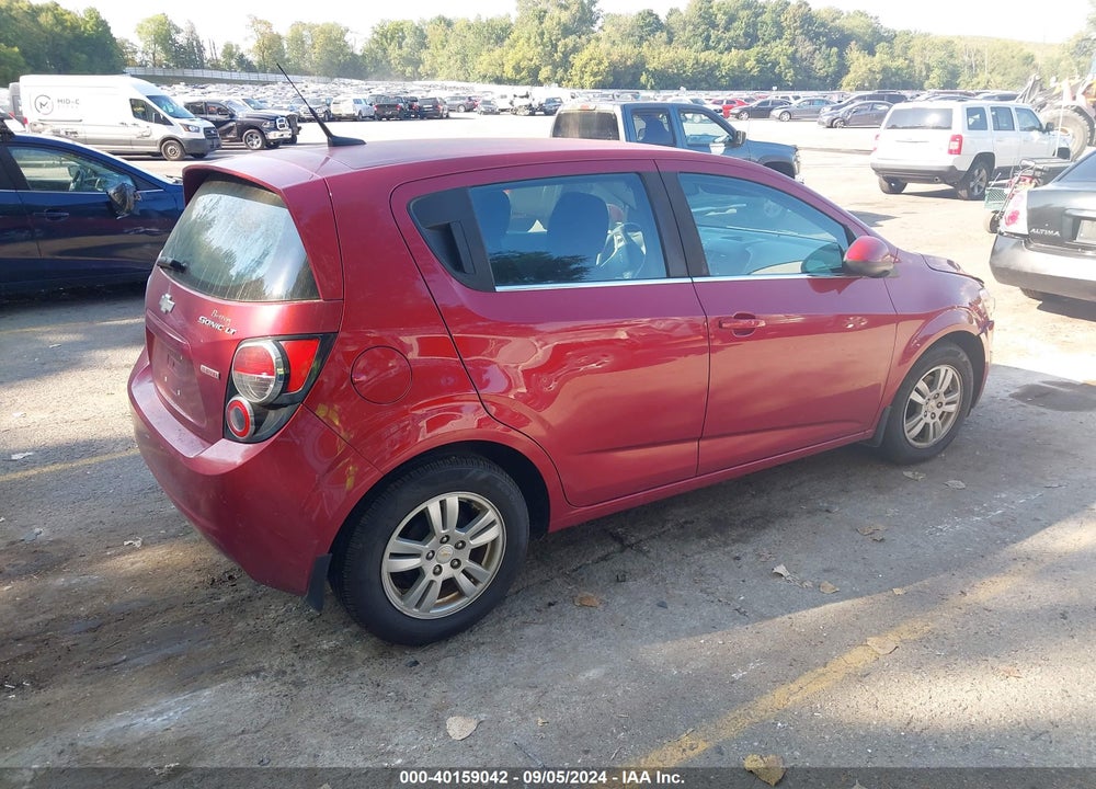 2012 CHEVROLET SONIC 2LT VIN: 1G1JC6SB7C4194206