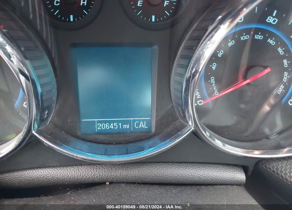 2013 CHEVROLET CRUZE 1LT AUTO VIN: 1G1PC5SB0D7124650
