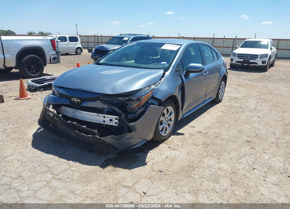2021 TOYOTA COROLLA LE VIN: JTDEPMAE4MJ145867