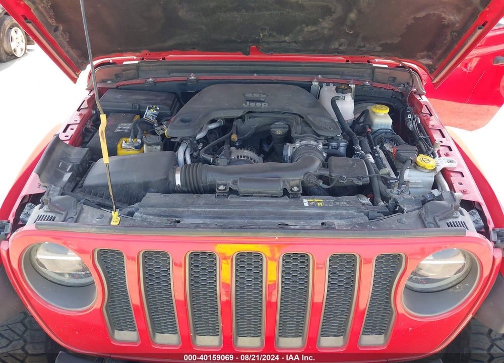 2019 JEEP WRANGLER UNLIMITED RUBICON 4X4 VIN: 1C4HJXFGXKW581309