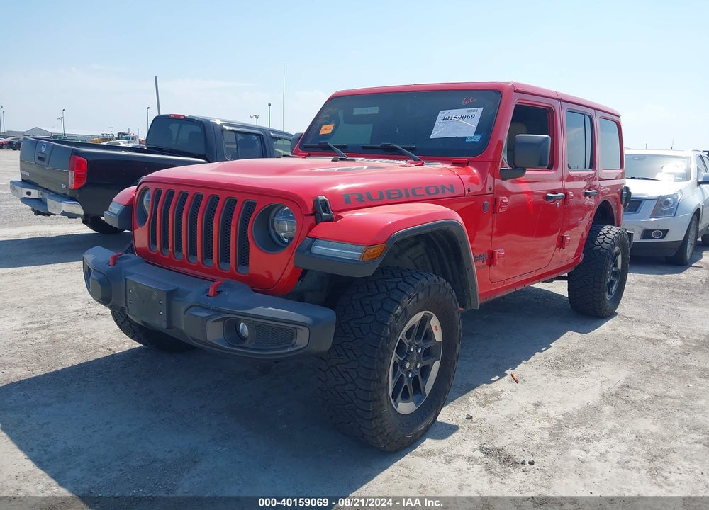 2019 JEEP WRANGLER UNLIMITED RUBICON 4X4 VIN: 1C4HJXFGXKW581309