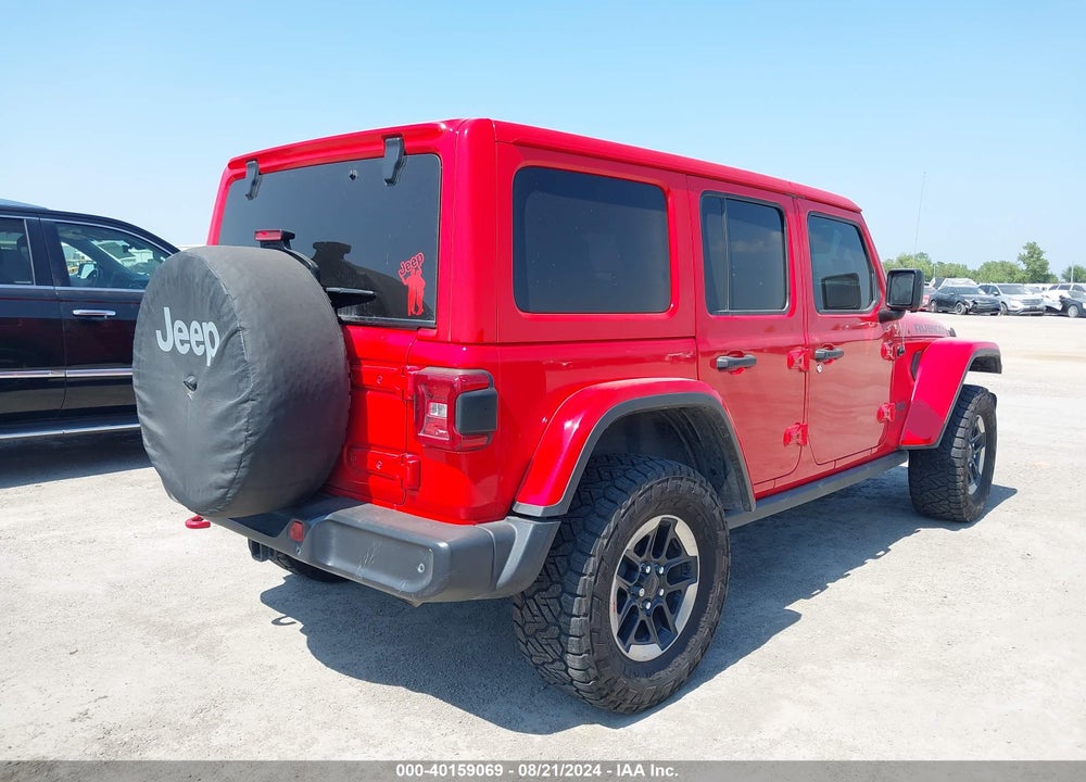 2019 JEEP WRANGLER UNLIMITED RUBICON 4X4 VIN: 1C4HJXFGXKW581309